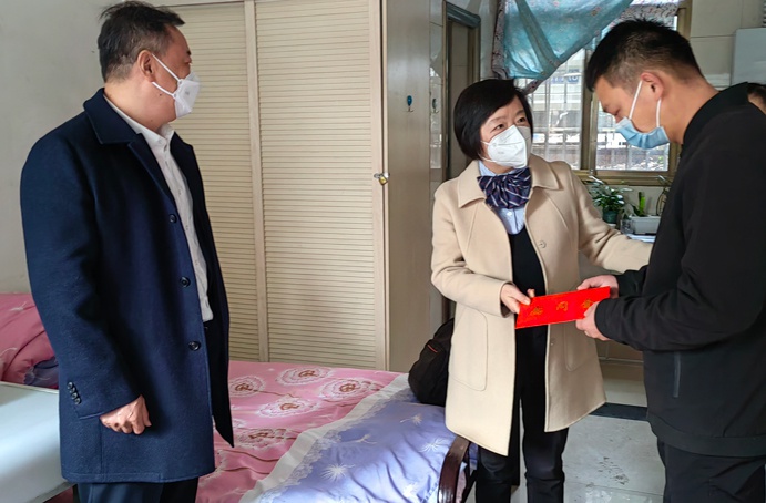 南昌市政建設(shè)集團(tuán)開展春節(jié)“送溫暖”走訪慰問(wèn)活動(dòng)