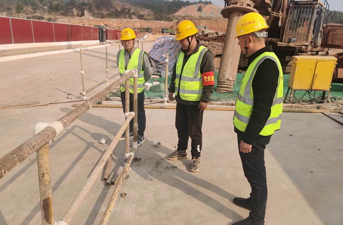 南昌市政建設(shè)集團(tuán)各項目開展安全隱患大排查大整治工作